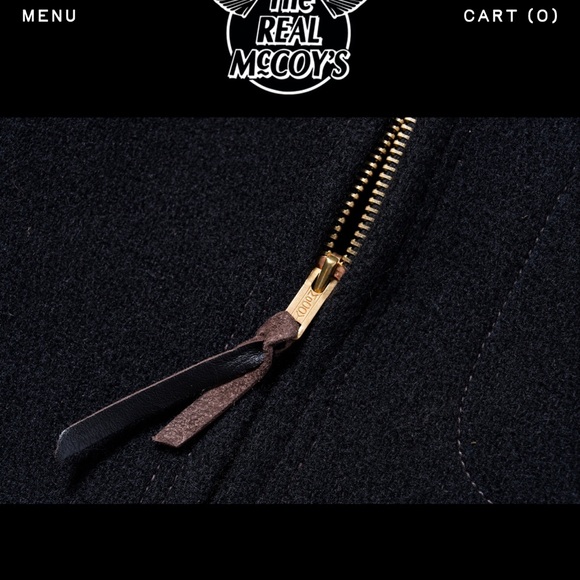 Men's Classic Black Jacket with Leather Accents - Picture 12 of 14